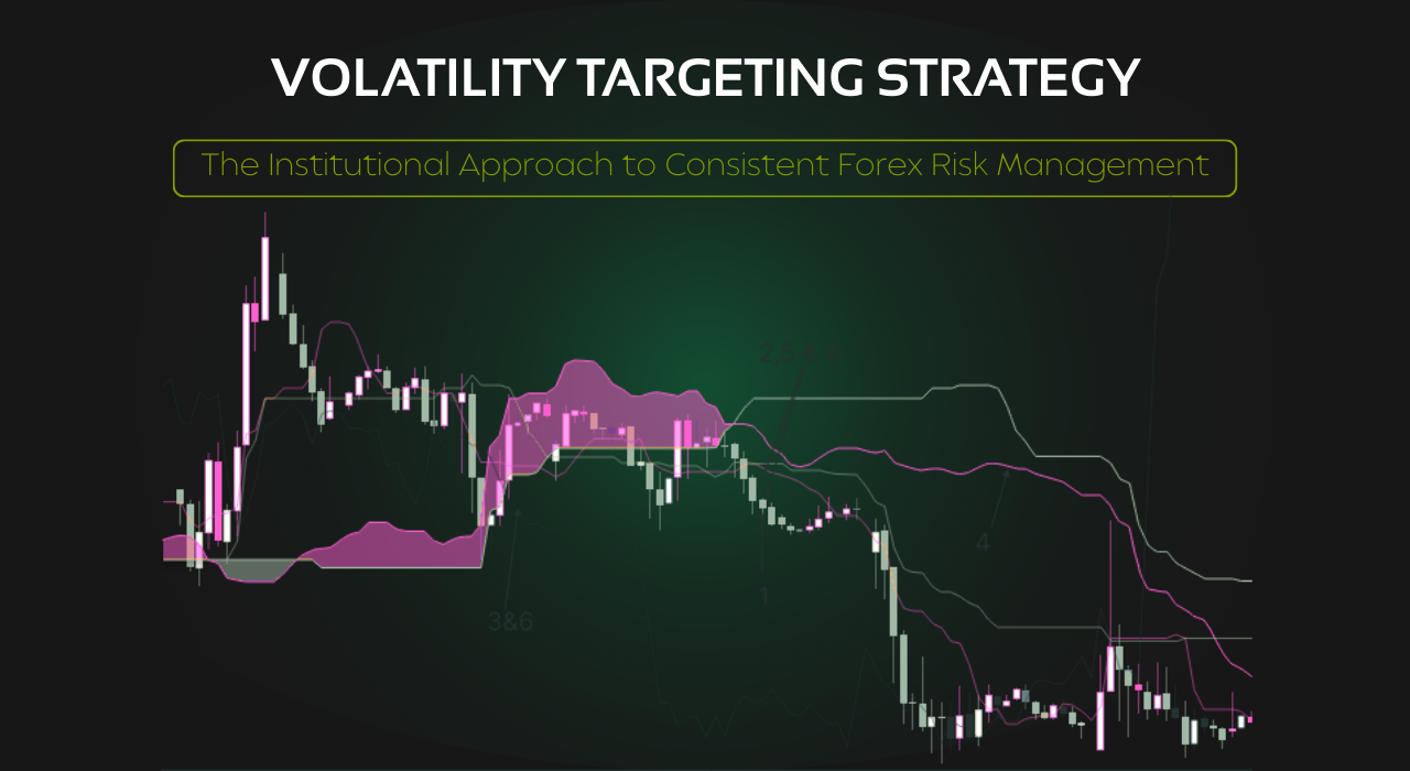 Master the Volatility Targeting Strategy for Forex. Learn how to use the Average True Range (ATR) to dynamically adjust position sizing, ensuring consistent risk management and a smoother equity curve.
